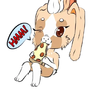 Стикер Rabbit Time @stickersb2b - 8