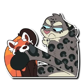 Sticker Red Panda | ORF редакция - 0