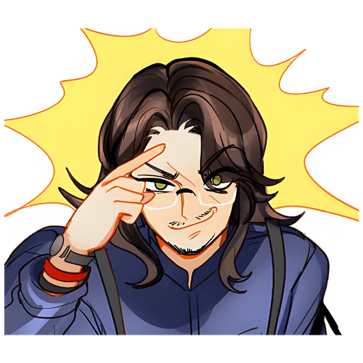 Реймонт и Ава @anime_stickerr Реймонт и Ава @anime_stickerr -