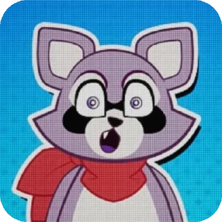 Sticker Rembly the raccoon - 4 Sticker Rembly the raccoon - 4