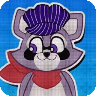 Sticker Rembly the raccoon - 3 Sticker Rembly the raccoon - 3