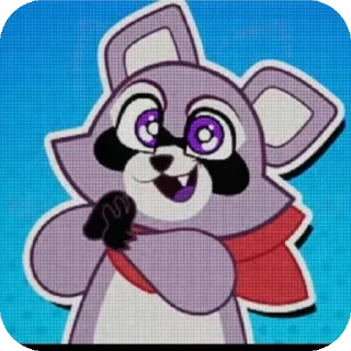 Sticker Rembly the raccoon - 9 Sticker Rembly the raccoon - 9