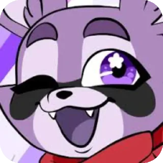 Sticker Rembly the raccoon - 1 Sticker Rembly the raccoon - 1