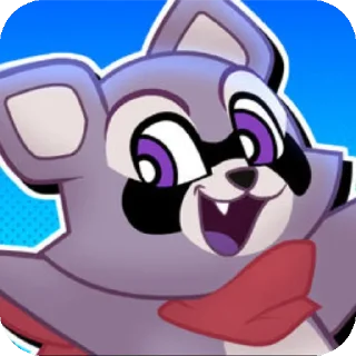 Sticker Rembly the raccoon - 11 Sticker Rembly the raccoon - 11