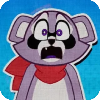 Sticker Rembly the raccoon - 8 Sticker Rembly the raccoon - 8