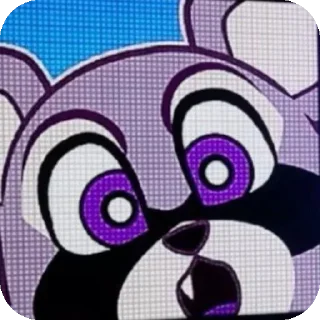 Sticker Rembly the raccoon - 7 Sticker Rembly the raccoon - 7