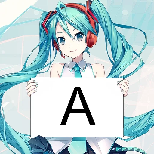 Alfabeto con miku Alfabeto con miku -