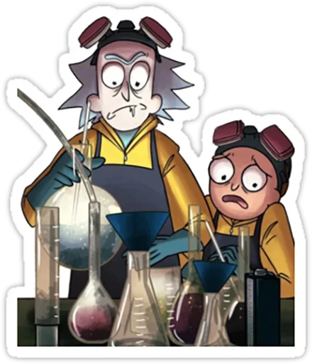 Rick and Morty @stickersb2b Rick and Morty @stickersb2b -