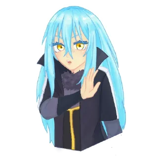 Sticker Rimuru Tempest by @biblethe - 4 Sticker Rimuru Tempest by @biblethe - 4