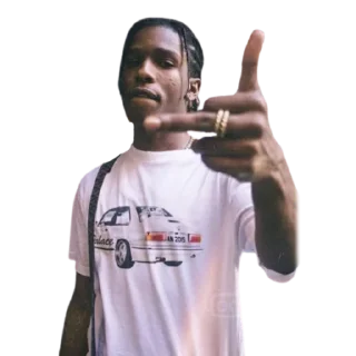 Стикер ASAP Rocky @DXXMSHXXPDEBIL - 3