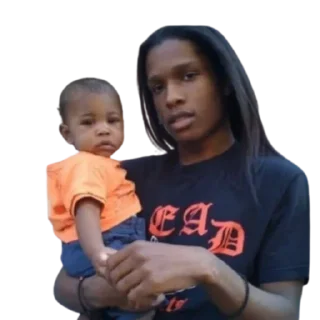 Sticker ASAP Rocky @DXXMSHXXPDEBIL - 0