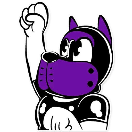Rubber TheNibbles - Purple Edition Rubber TheNibbles - Purple Edition -