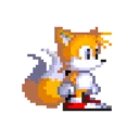 Стикер Sonic 3 & Knuckes - Tails - 0
