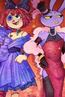 Стикер Джекс и рагата 💗💗💗 @Themki_robot - 2