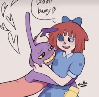 Стикер Джекс и рагата 💗💗💗 @Themki_robot - 10