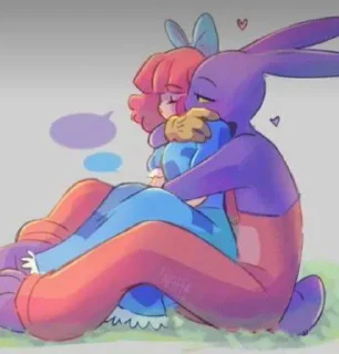 Стикер Джекс и рагата 💗💗💗 @Themki_robot - 7