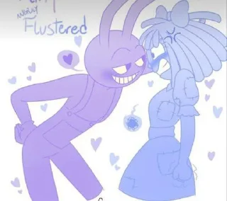 Стикер Джекс и рагата 💗💗💗 @Themki_robot - 1