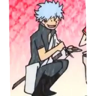 Sticker Sakata Gintoki - 0