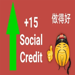 Sticker Social Credit - 3 Sticker Social Credit - 3