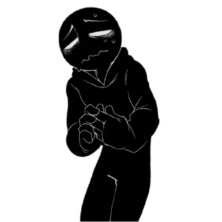 Sticker Шэдоу мен 👣  @HeartfailureA - 4