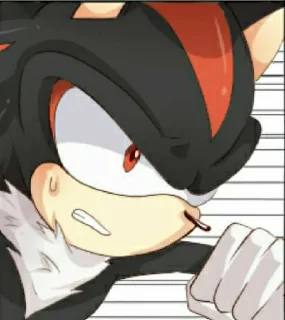 Стикер Shadow the Hedgehog - 0