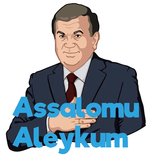 Shavkat Mirziyoyev
@RizanovaBot Shavkat Mirziyoyev
@RizanovaBot -