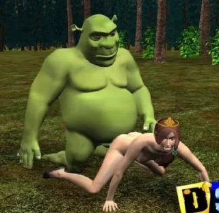 Стикер shrek @stickersb2b - 4