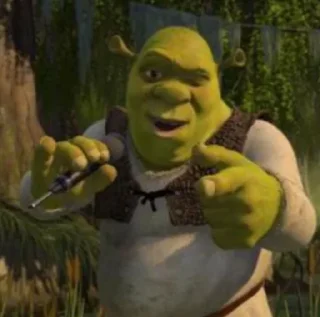Стикер shrek @stickersb2b - 2