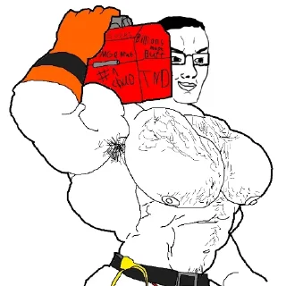Sticker Снайпер ты ебанутый... - 8