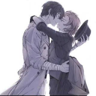Стикер Соукоку ~ https://t.me/stikers_animeLove - 4