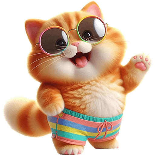 Летний котик @Nyasticks Летний котик @Nyasticks -