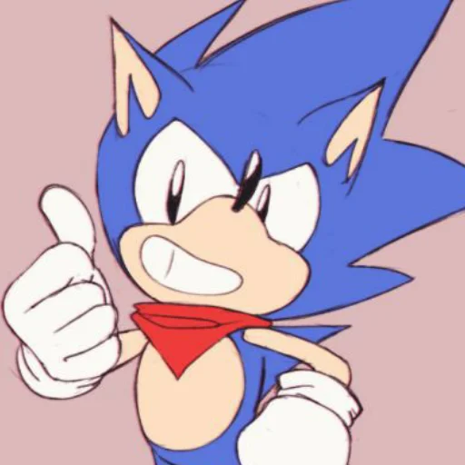 Sticker Sonic the hedgehog - 0