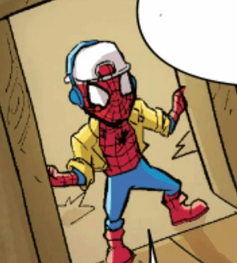 Sticker Spiderman Comics - 0