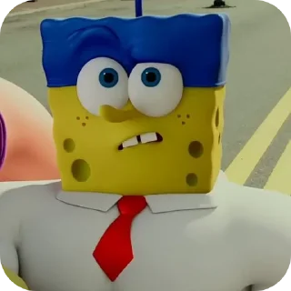 Стикер SpongeBob ➩ @Earth928B - 0