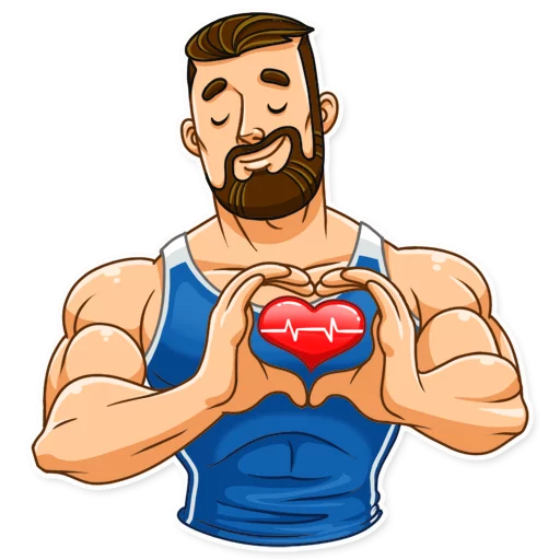 muscle clipart human face