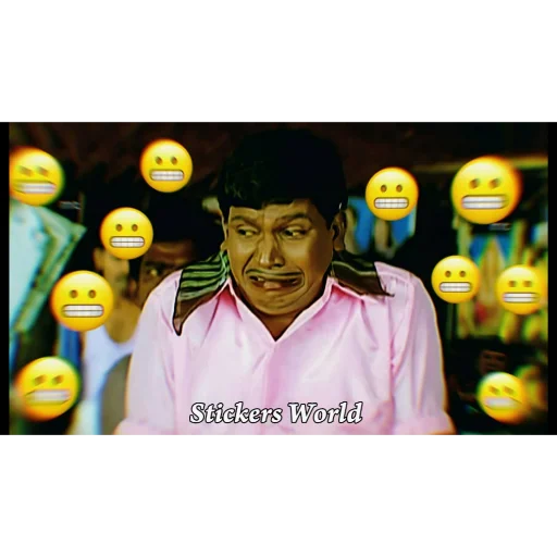 @stickersworld_offl Vadivelu Stickers