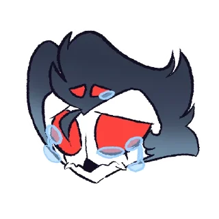 Sticker Stolas Cursed Emojis - 0