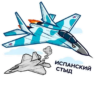 Стикер MiG_Sukhoi - 0