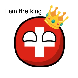 Sticker Switzerland countryballs - 4