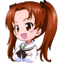 Стикер Girls und Panzer - 6