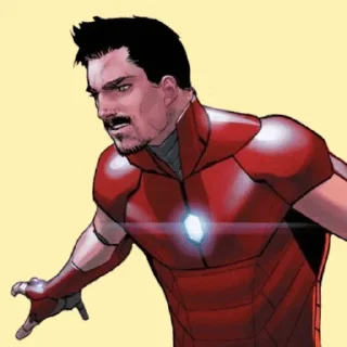Стикер Tony Stark @stickersb2b - 0
