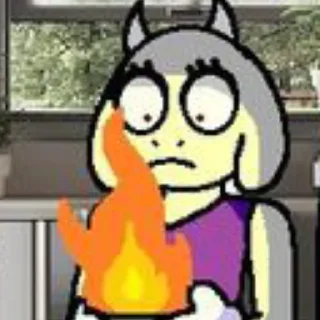 Sticker Ториэль | Undertale - 3
