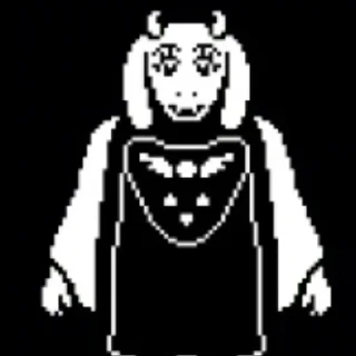 Sticker Ториэль | Undertale - 5
