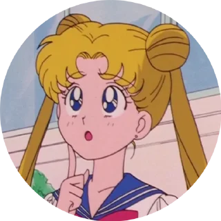 Sticker Usagi Tsukino (Sailor Moon) - 0
