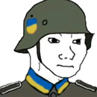 Стикер Ukrainian Chad - 0