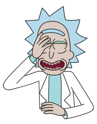 Sticker Rick and Morty - 0