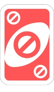 Sticker Uno Reverse - 0