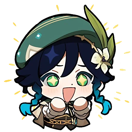 ⭒݊ * Venti * 𝆹𝅥 ๋۪「 @kurapau 」 :: @fStikBot