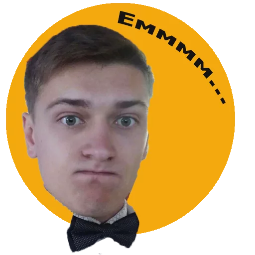 human face human face bow tie man