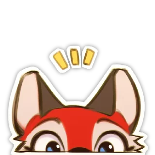 Sticker Vixy_Minecraft_fox - 0